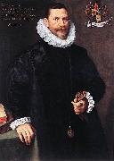 Portrait of Petrus Ricardus, Frans Pourbus